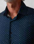 Short Sleeve Core Geo - Blue Anchor