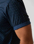 Short Sleeve Core Geo - Blue Anchor