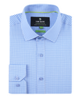 UN-Solid Stretch- Gingham Light Blue