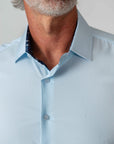 Short Sleeve Core Geo - Sky Grid