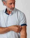 Short Sleeve Core Geo - Blue Dot