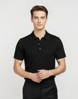 Sorrento Knit Polo - Black