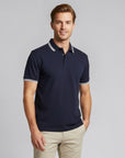 Soft Touch Performace 3 Buttons Polo - Navy