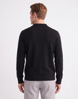 Knit Button-Down Cardigan - Black