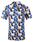 Men's Performance 4-Way Stretch Golf Polo Royal