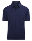 Classic Textured Performance Polo (NAVY)