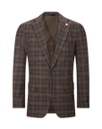 Maclean Plaid Sport Coat - Brown