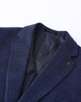 Macloe Plaid Sport Coat - Blue