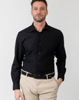 Cloud Essentials Tech™ Dress Shirt - Black