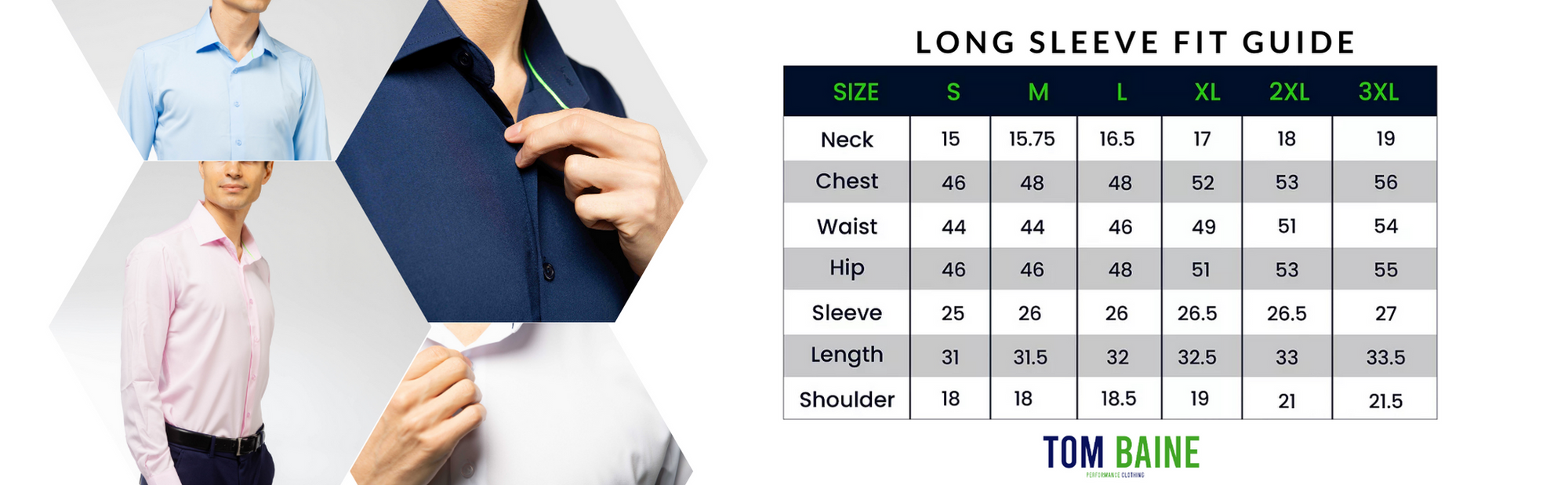 Long Sleeve Shirt Size