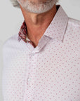 Short Sleeve Core Geo - Pink Stars