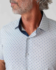 Short Sleeve Core Geo - Blue Dot