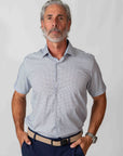 Short Sleeve Core Geo - White Lynx