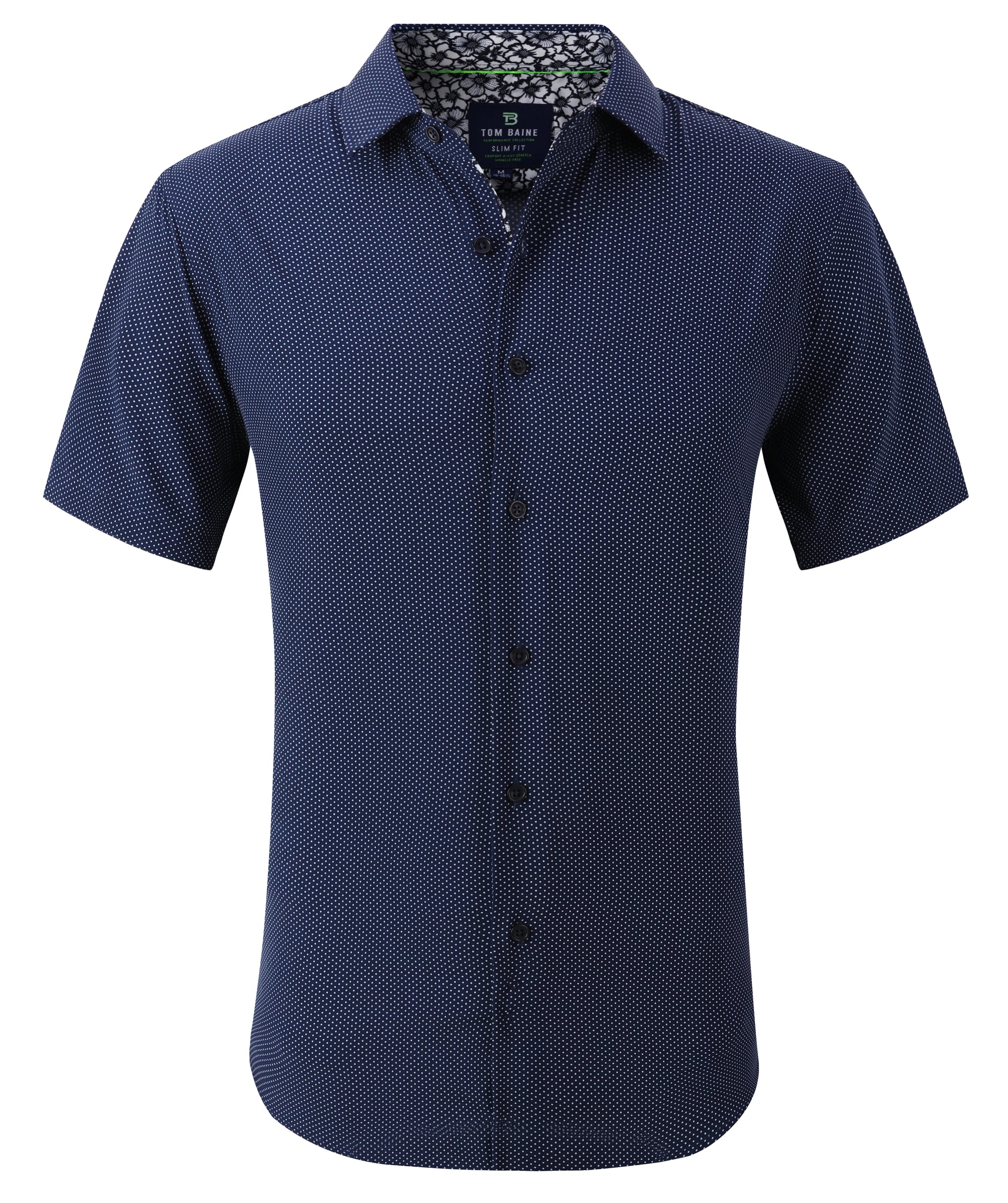 Short Sleeve Core Geo - Navy Geo