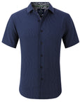 Short Sleeve Core Geo - Navy Geo