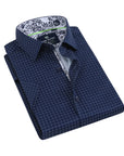 Short Sleeve Core Geo - Micro Navy