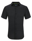Short Sleeve Core Geo - Black Sky Grid