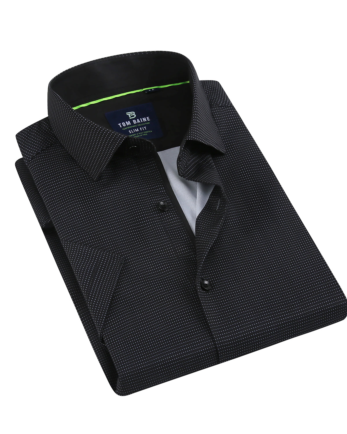 Short Sleeve Core Geo - Black Sky Grid