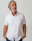 Short Sleeve Trail Versa - White