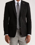 Corduroy Sport Coat - Black