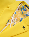 Prestige Texture Sport Coat - Yellow