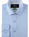 UN-Solid Stretch - Gingham Blue