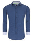 Core Geo Pattern Performance - Navy Mini Dots