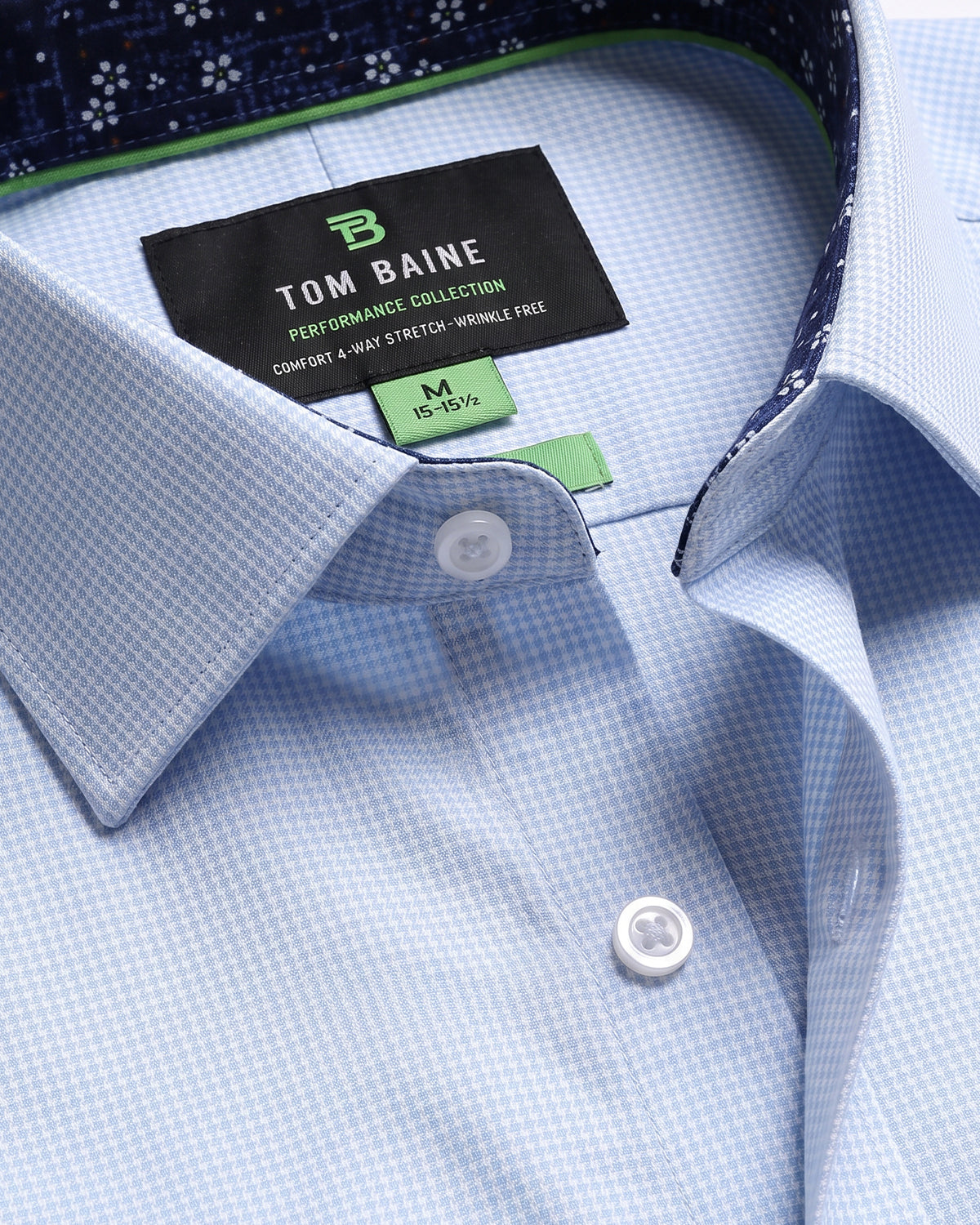Short Sleeve Core Geo - Sky Grid