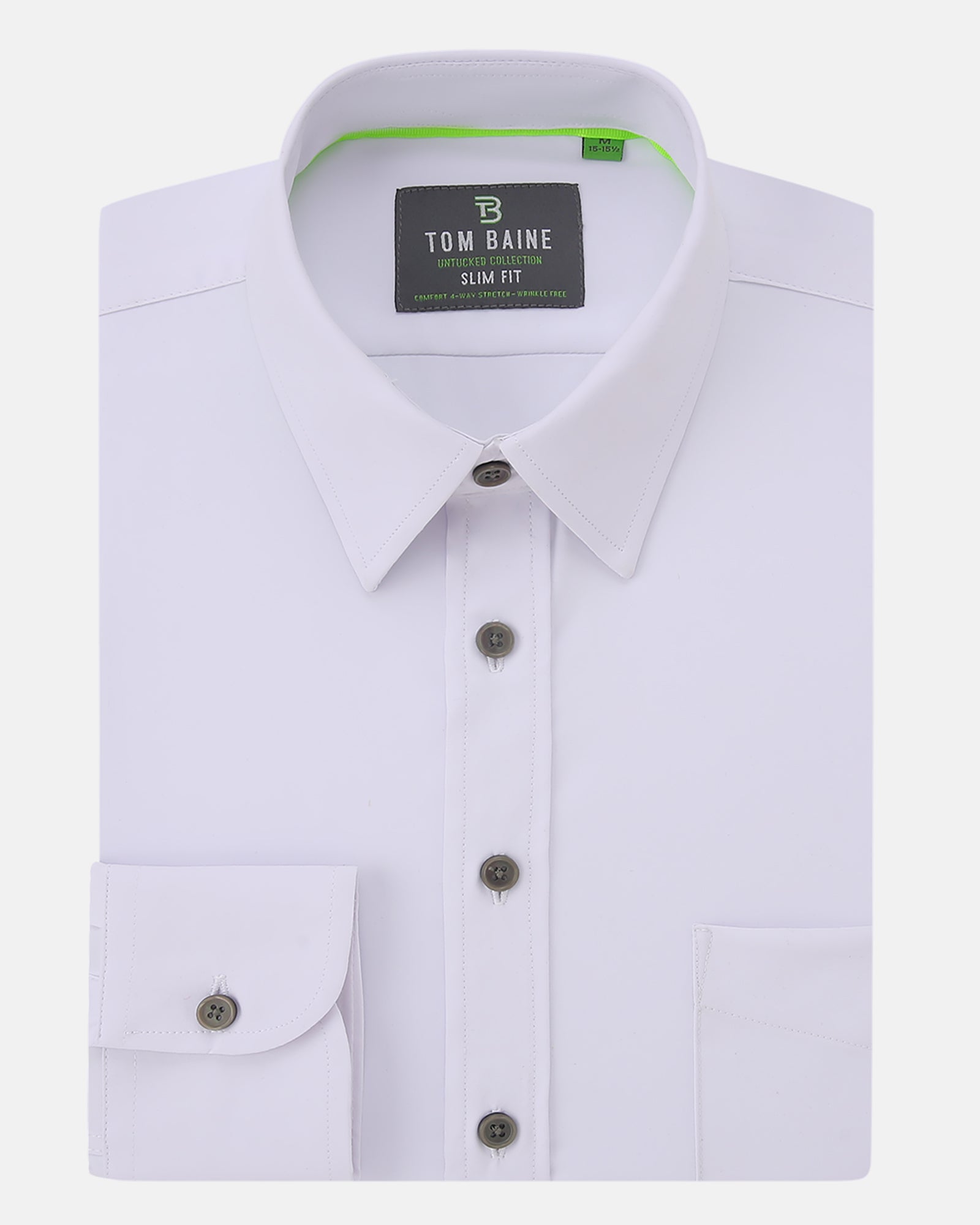 Chambray Performance - White