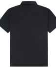 Half Zip Performance Polos (Black)