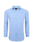 UN-Solid Stretch- Gingham Light Blue