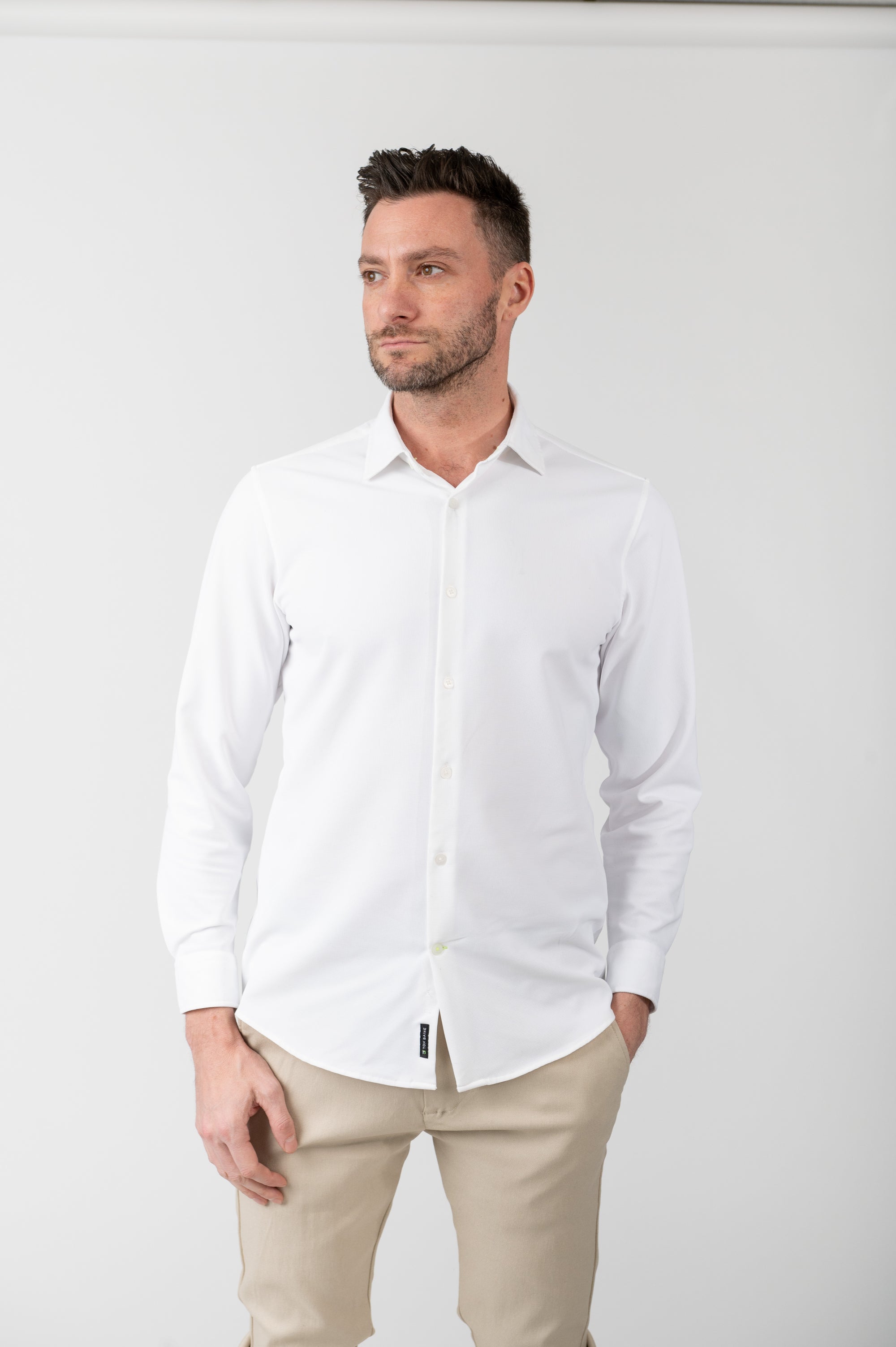 Cloud Essentials Tech™ Dress Shirt - White